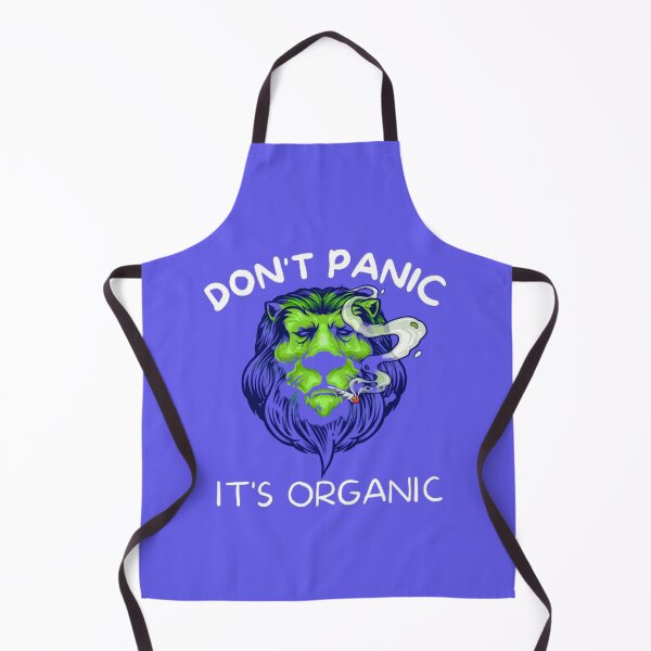 Item preview, Don't Panic It's Organic, Marijuana, Cannabis, Bong, thc, Ganja, Weed, Funny Smoker designed and sold by BestDesignbySof.