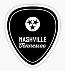 Nashville Guitar Pick Sticker