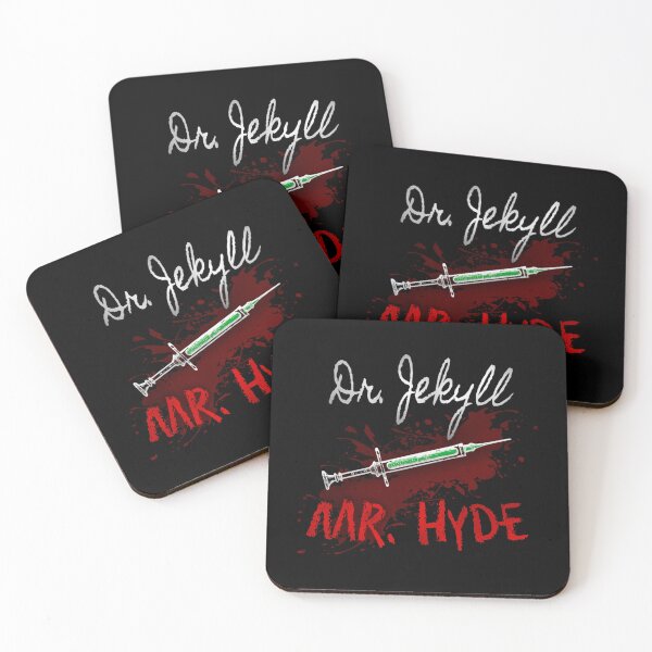 Artikelvorschau, Spritzen-Design Dr. Jekyll und Mr. Hyde auf Blutspritzer-Klassiker-T-Shirt entworfen und verkauft von donnielnah.