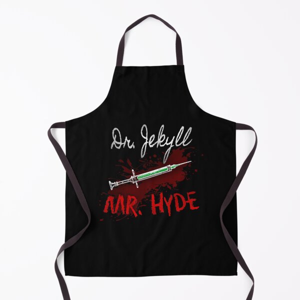 Item preview, Dr Jekyll And Mr Hyde Syringe Design On Bloodspatter Classic T-Shirt designed and sold by donnielnah.