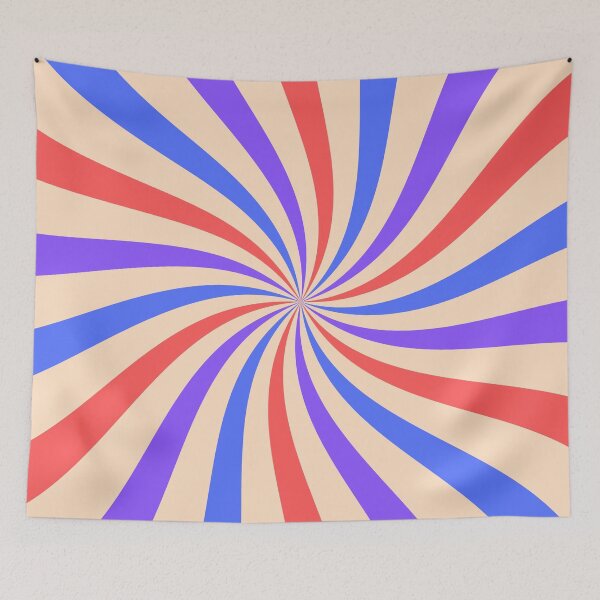 Item preview, groovy swirl pattern designed and sold by stickers-packs.