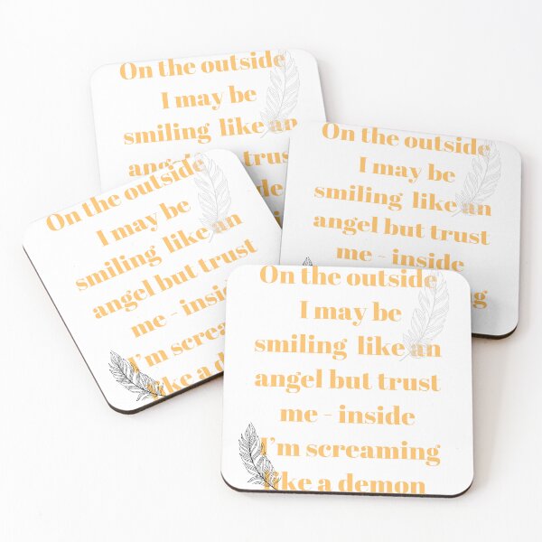 Item preview, Smiling like an Angel screaming like a demon designed and sold by NewPages.