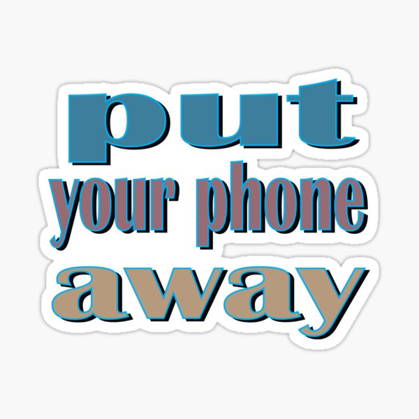 mobile-phone-addiction-sticker-for-sale-by-sydneyloving-redbubble