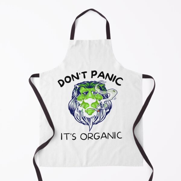 Item preview, Don't Panic It's Organic, Marijuana, Cannabis, Bong, thc, Ganja, Weed, Funny Smoker designed and sold by BestDesignbySof.