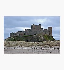 Bamburgh castle Northumberland Photographic Print