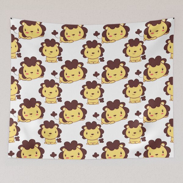 Item preview, Stuffed Lion Pattern designed and sold by antevasinart.