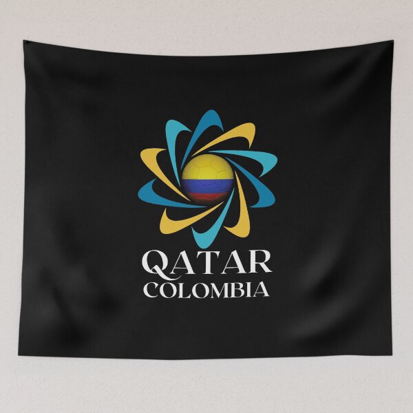 Item preview, Qatar Football soccer team Colombia  designed and sold by DesignsbyMona.