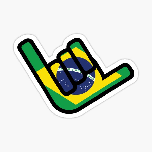 Hang Loose - Brazilian Jiu-Jitsu Sticker
