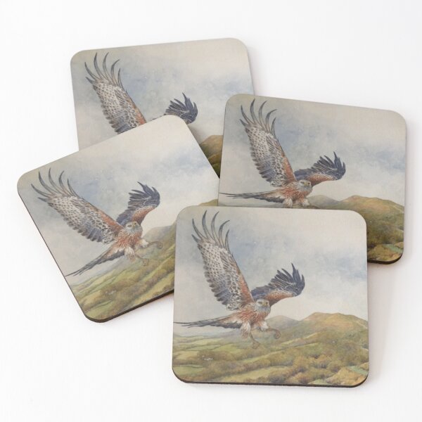 Item preview, Red Kite over the Malvern Hills . designed and sold by Christopher Hughes.