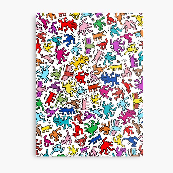 Artikel-Vorschau von Muster Hommage Haring, designt und verkauft von lazyalbino.