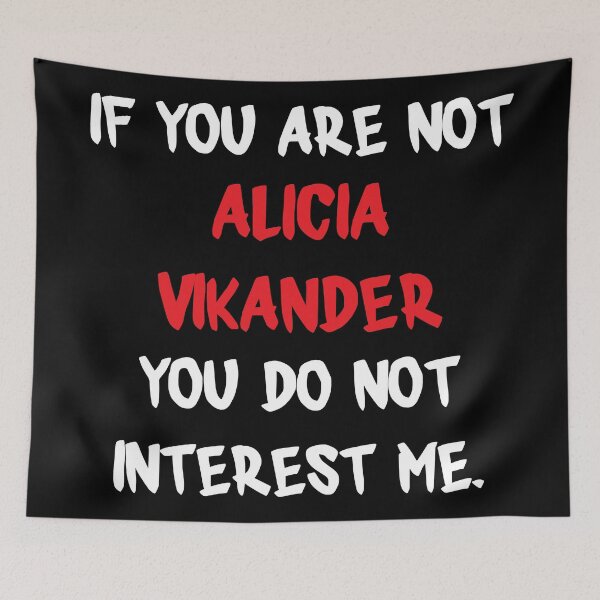 Item preview, Alicia Vikander - If you are not designed and sold by 2Girls1Shirt.