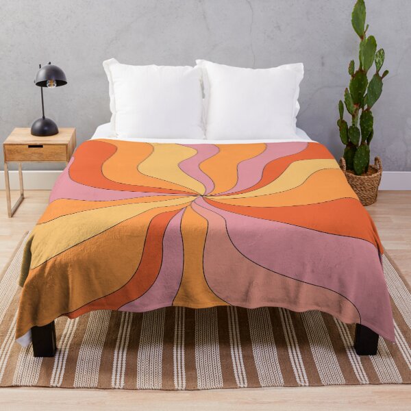 Item preview, groovy swirl pattern designed and sold by stickers-packs.