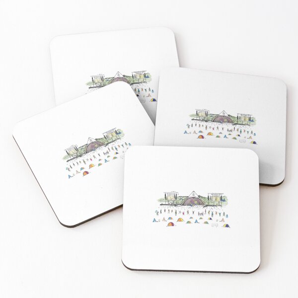 Item preview, Music Festival, Illustrated Tribute designed and sold by FoleyPottery.