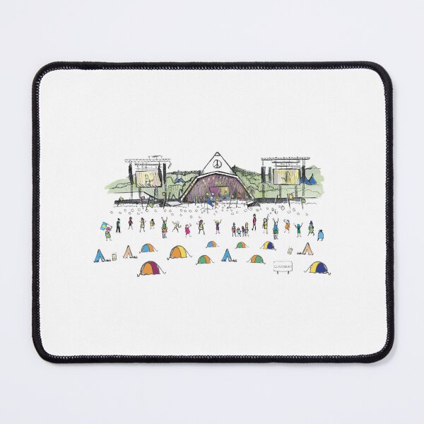 Item preview, Music Festival, Illustrated Tribute designed and sold by FoleyPottery.