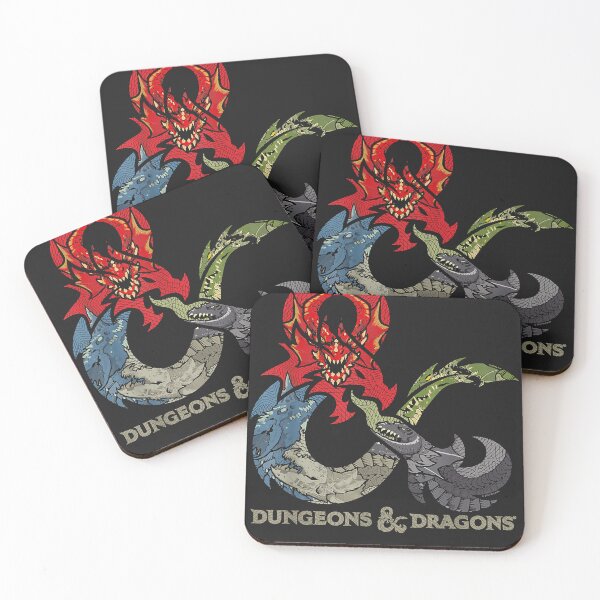 Item preview, Dungeons & dragons dragon ampersand logo designed and sold by ca7elinda.