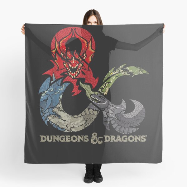 Item preview, Dungeons & dragons dragon ampersand logo designed and sold by ca7elinda.
