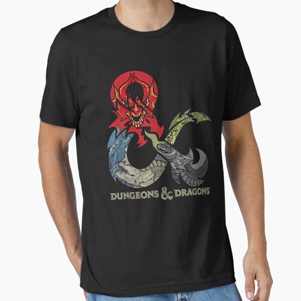 Aperçu de l'œuvre Donjons & dragons dragon esperluette logo créée et vendue par ca7elinda.