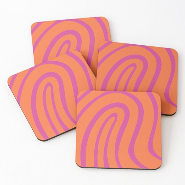Item preview, groovy swirl pattern designed and sold by stickers-packs.