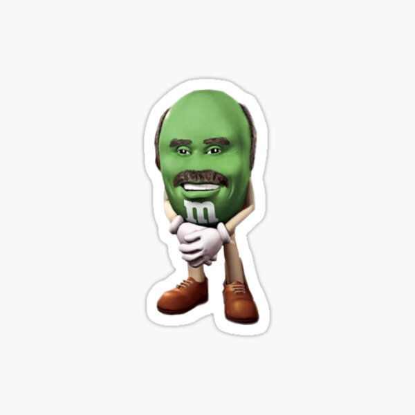 Dr Phil M&M Meme Sticker Sticker