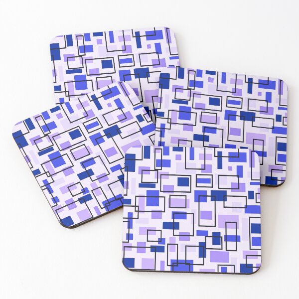 Item preview, Retro Inspired Rectangles designed and sold by TotallyRetroArt.