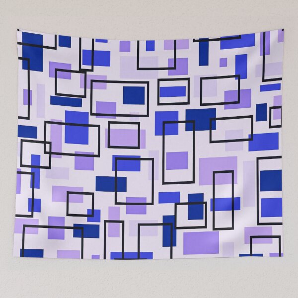 Item preview, Retro Inspired Rectangles designed and sold by TotallyRetroArt.