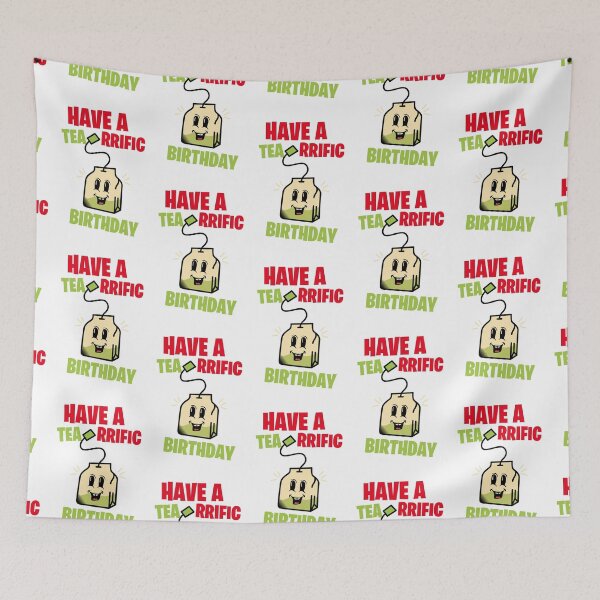 Item preview, have a tearrific birthday- funny Birthday Puns designed and sold by retrippy.