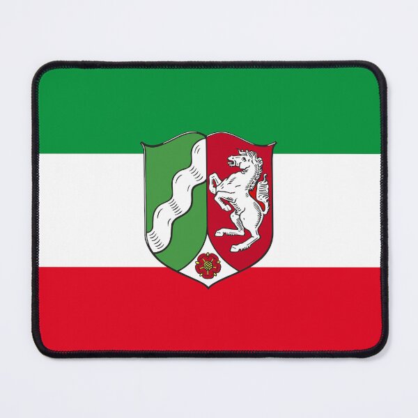 Item preview, NORTH RHINE-WESTPHALIA State Flag Gifts, Masks, Stickers & Products (N) designed and sold by mpodger.