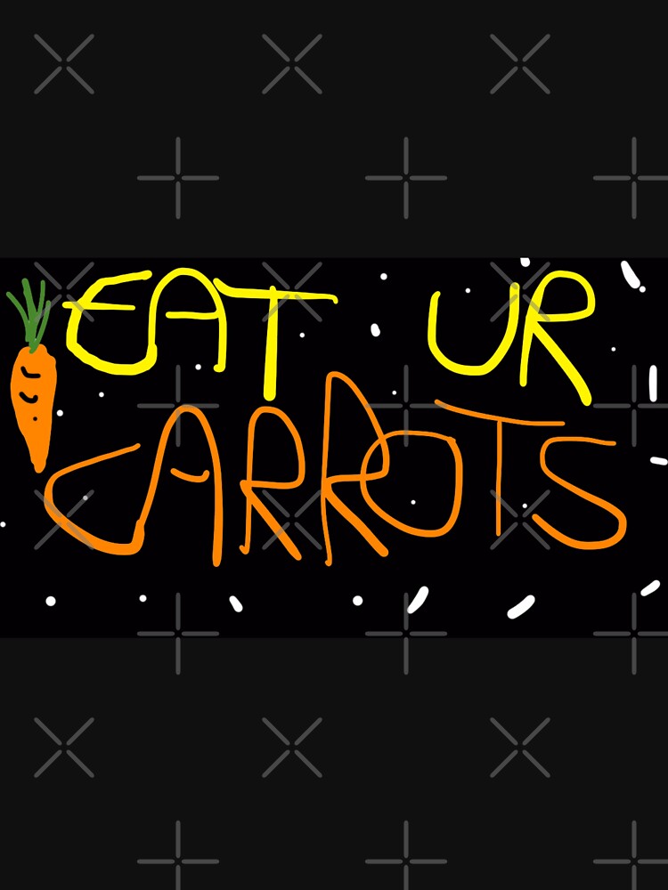 Thumbnail 7 of 7, Essential T-Shirt, Eat ur carrots  designed and sold by ArtistRebeccaLS.
