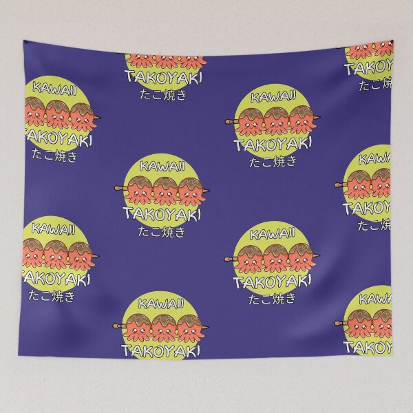 Item preview, Kawaii Takoyaki Cute Japanese Food | Octopus Balls designed and sold by BBMarioni.