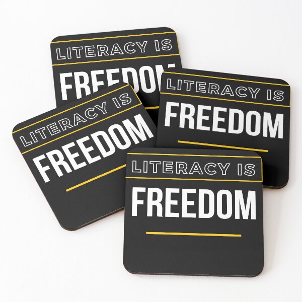 Item preview, Literacy is Freedom designed and sold by shirtsngear.