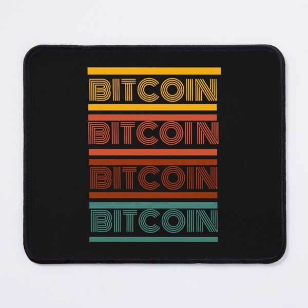 Item preview, Bitcoin Retro Vintage Typography designed and sold by RedSparkle.