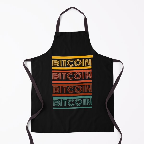 Item preview, Bitcoin Retro Vintage Typography designed and sold by RedSparkle.