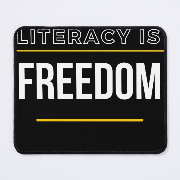 Item preview, Literacy is Freedom designed and sold by shirtsngear.