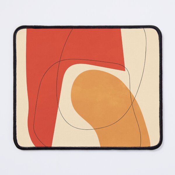 Item preview, Abstract Shapes, Mid Century Modern Wall Art Print designed and sold by technicolorable_art.