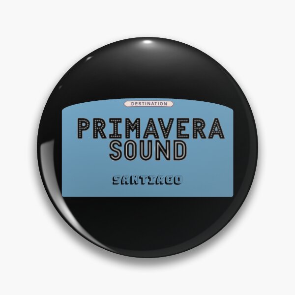 Item preview, primavera sound | santiago | sticker  designed and sold by eleanor27.