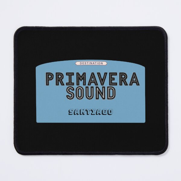 Item preview, primavera sound | santiago | sticker  designed and sold by eleanor27.