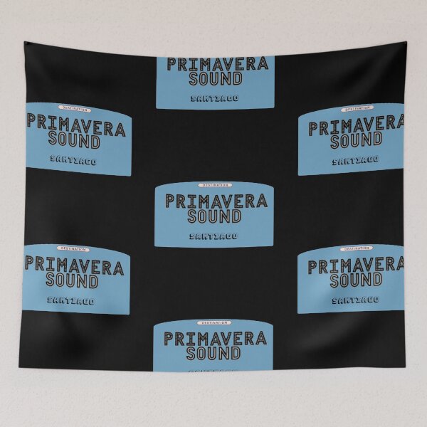 Item preview, primavera sound | santiago | sticker  designed and sold by eleanor27.