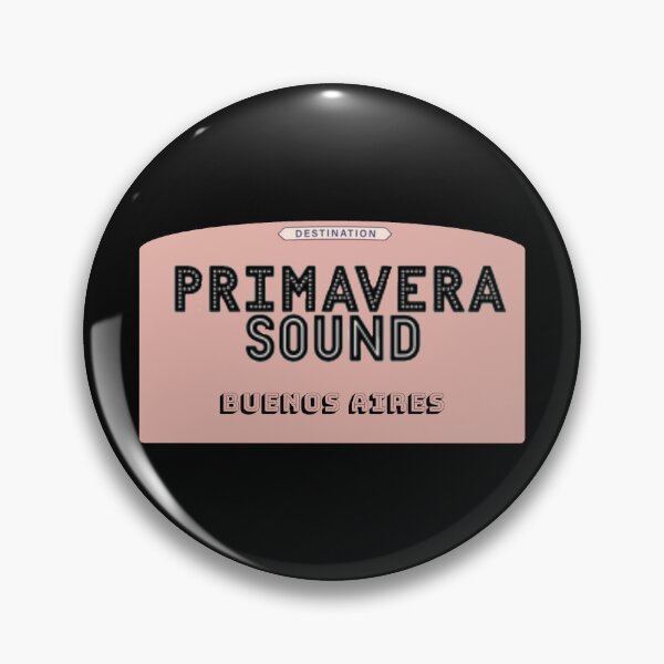 Item preview, primavera sound | buenos aires | sticker  designed and sold by eleanor27.