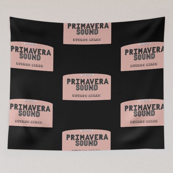 Item preview, primavera sound | buenos aires | sticker  designed and sold by eleanor27.