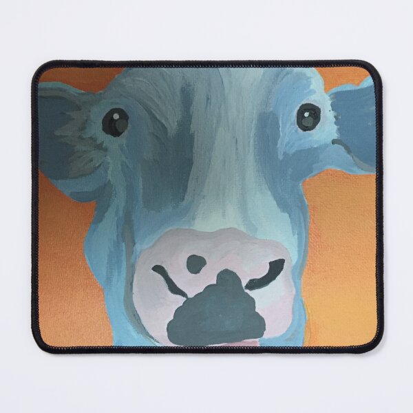 Item preview, Beautiful Blue Farm Sanctuary Cow designed and sold by PawsWithCause.