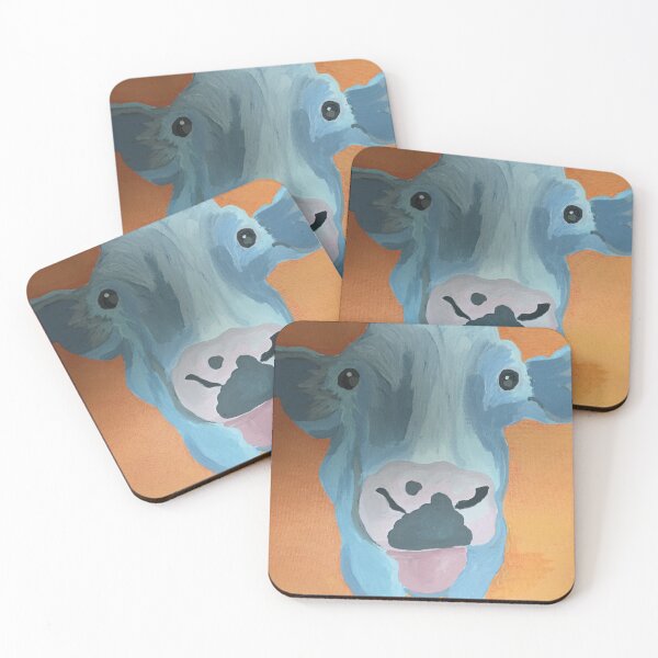 Item preview, Beautiful Blue Farm Sanctuary Cow designed and sold by PawsWithCause.