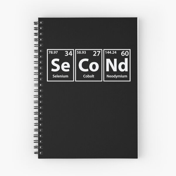 Item preview, Second (Se-Co-Nd) Periodic Elements Spelling designed and sold by cerebrands.
