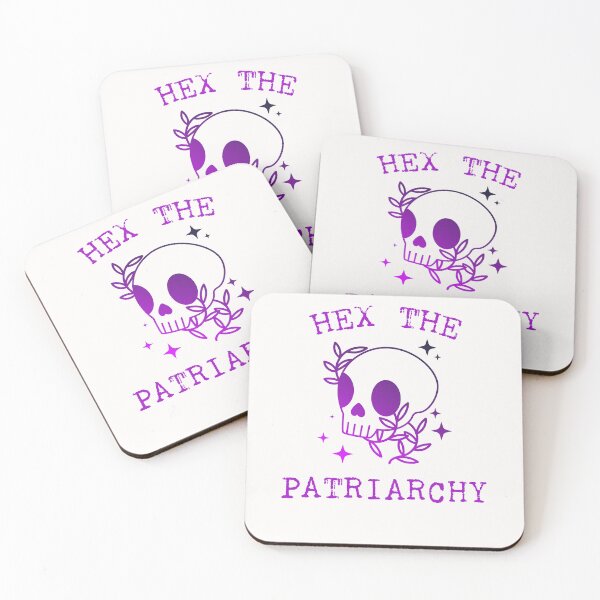 Item preview, Hex The Patriarchy Femіnist Witch Funny Magical Mystical Magic scull designed and sold by Meteor77.