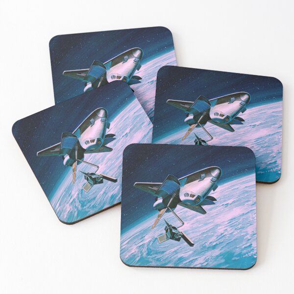 Item preview, Space Shuttle Recovers Payload - Concept Art designed and sold by arthook.