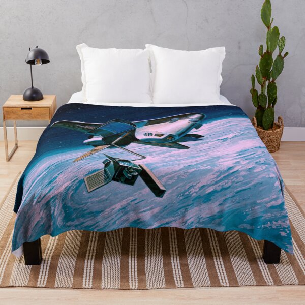Item preview, Space Shuttle Recovers Payload - Concept Art designed and sold by arthook.