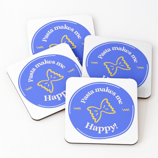 Item preview, Pasta Makes Me Happy! designed and sold by thesalleyhouse.