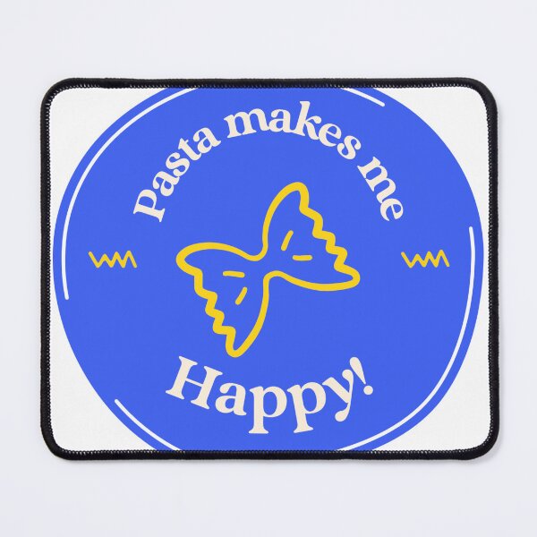 Item preview, Pasta Makes Me Happy! designed and sold by thesalleyhouse.