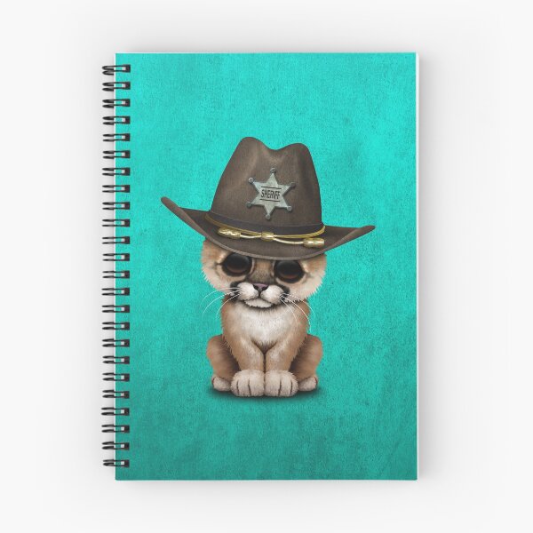 Item preview, Cute Baby Cougar Cub Sheriff designed and sold by JeffBartels.
