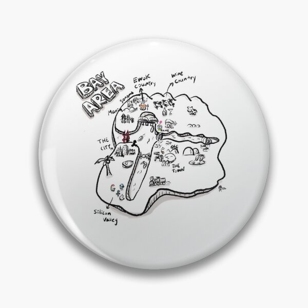 Item preview, Bay Area  designed and sold by Mrwudraws.