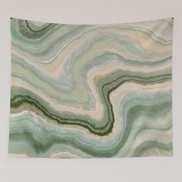 Item preview, Soft Green Marble Stone Slab Texture 66  designed and sold by aprajoos.